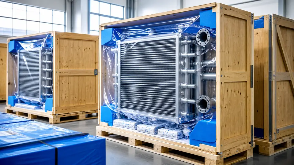 Export packaging moisture-proof: From equipment cleaning to unboxing inspection themed image