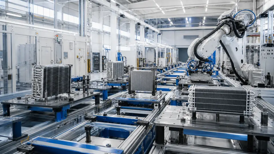 Flexible production line changeover: Shorten time, but also control first-piece risk – themed illustration